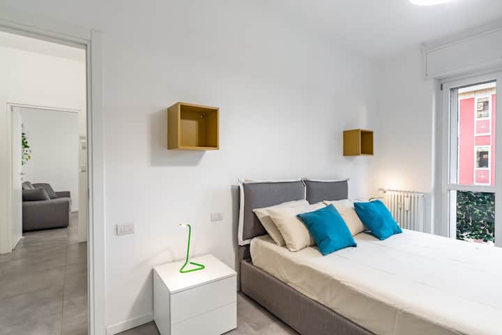 Chambre avec lit double