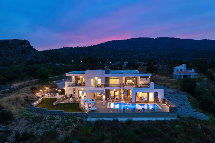 Alindo Villa I in Lindos with heated swimming pool gallery image 2