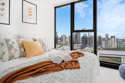 Gorgeous 1B Docklands apt/Amazing view facilities