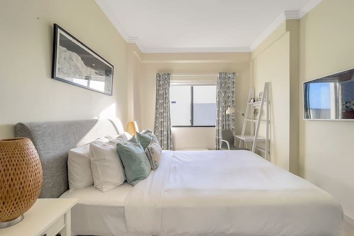 Sleep easy in the plush master bedroom. It benefits from its own TV and ensuite bathroom.