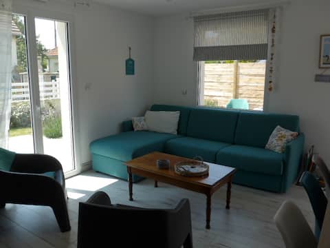 Popular Airbnb listing: House in the heart of Riva Bella, Seaside Atmosphere in Ouistreham