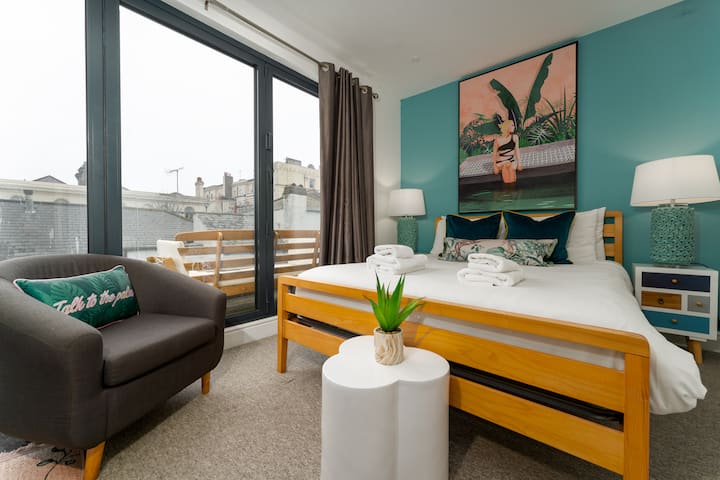 Mionekano ya Paa kwenye Little Preston, Brighton na Hove - Mwenyeji na Sehemu ya Kukaa