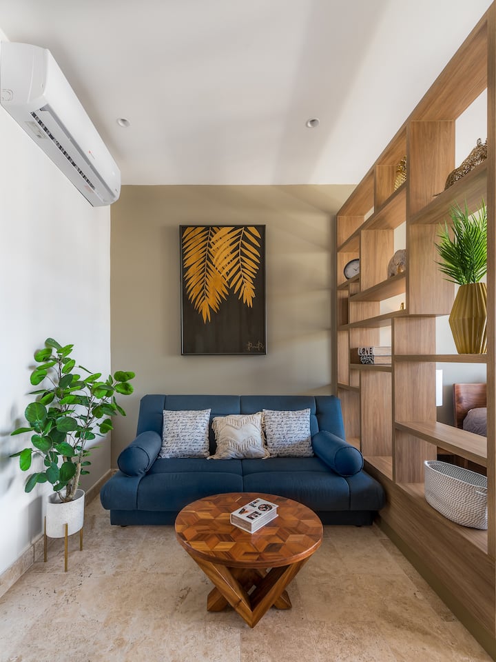 Stylish Large  Cozy Studio Near Beach Fast Wifi - Playa del Carmen