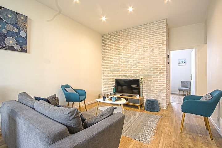 Le Foch-bel Apt-jardin-200m De La Plage à Villers - Villers-sur-Mer