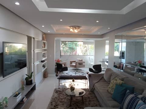 Lovely apartment with barbecue area, spacious