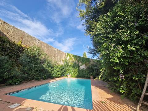 Winegrower's house with garden and pool