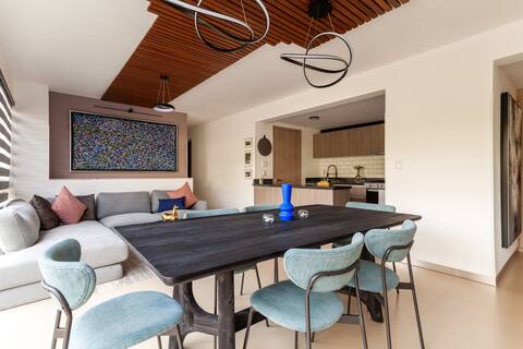 Bonito Departamento en Condominio w/ Pool and Gym