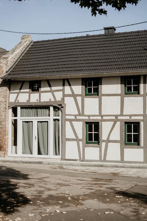 Modernized half-timbered house in Rheinbach near Bonn