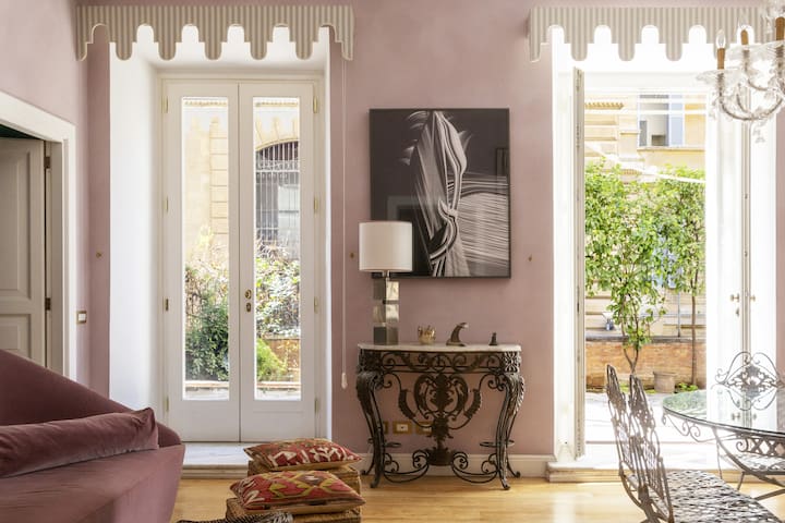 Casa in giardino nel cuore di Roma