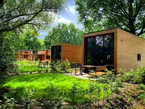 Successful Airbnb property: Cozy Tiny House in the Veluwe right at the beach in Verspreide Huizen Zuiderzeeland Nunspeet