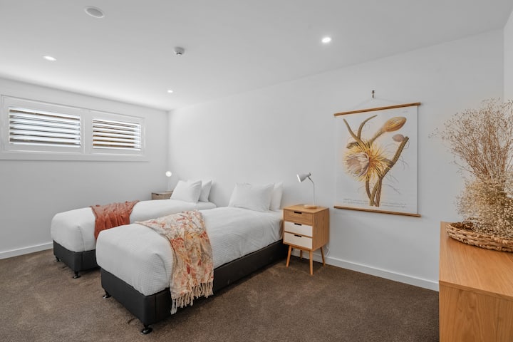 Táto izba ponúka dvojča alebo manželskú posteľ a poteší