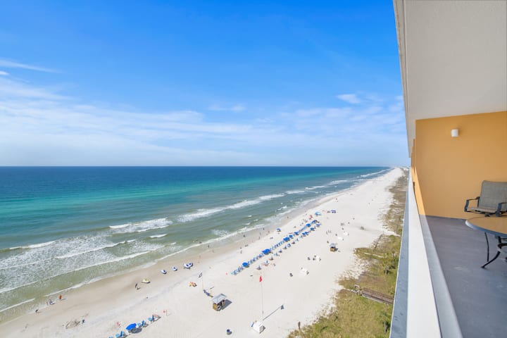 2 Master Suites, Direct Water View From All Rooms, Check Reduced Summer Rates - Panama City Beach, FL
