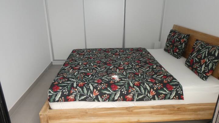 1号客房配有双人床160x200厘米