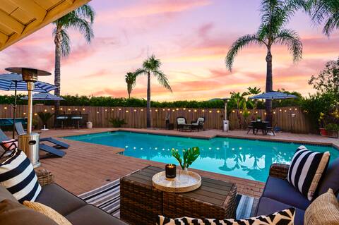Massive Resort Style Oasis with Heated Pool & Spa