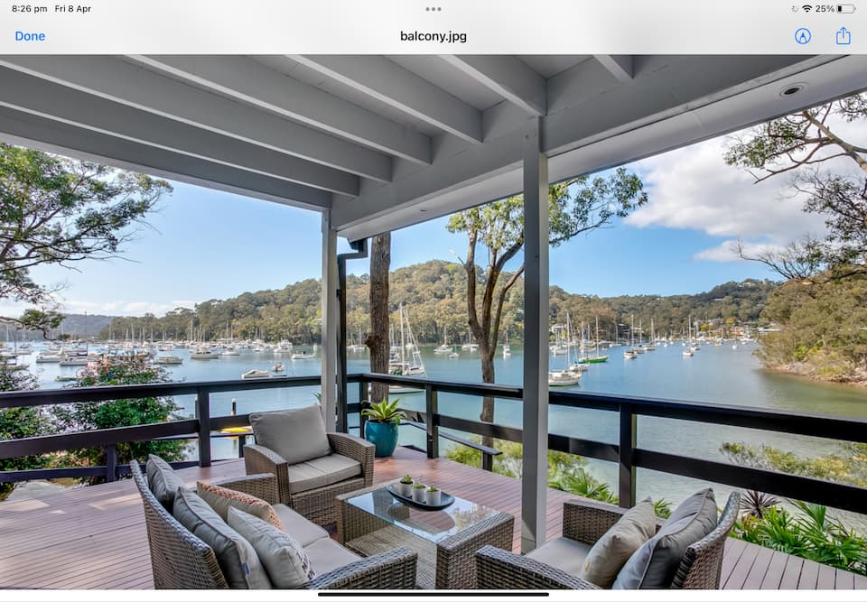La Cascada, a hideaway on Pittwater, McCarrs Creek, New South Wales, Australia, photo 3 of 10