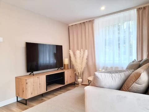 Top performing Airbnb: New studio with a terrace at the foot of Czerniawska Kopa in świeradów Zdrój