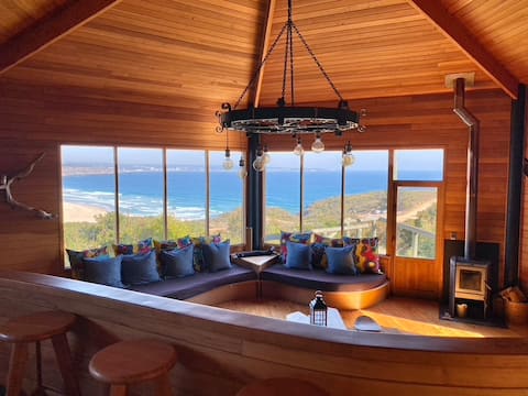 Casa Panal, incredible view of Tunquen beach