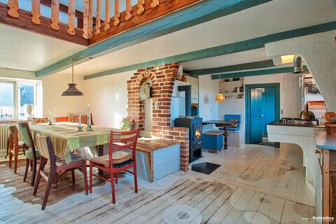 Bohemian chic farmhouse - 350 m from The North Sea