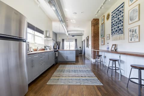 Popular Airbnb listing: Black Tree Lofts Unit 2 & 3 in Old Brooklyn