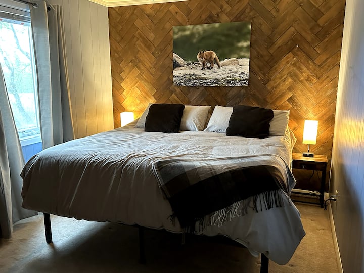 chumba cha kulala #1- Kitanda aina ya King