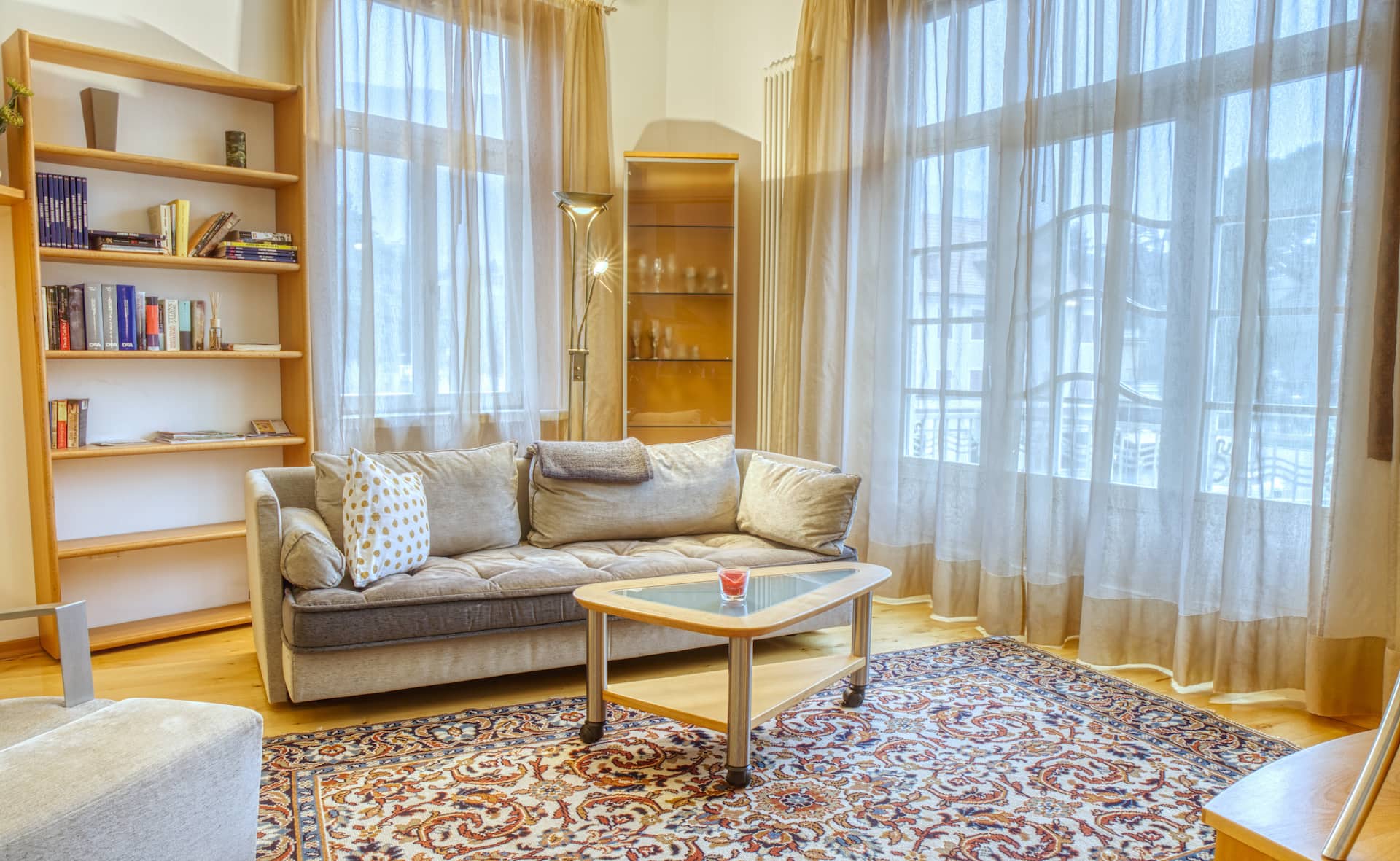 Elegant 3-room apartment in Villa Liberty