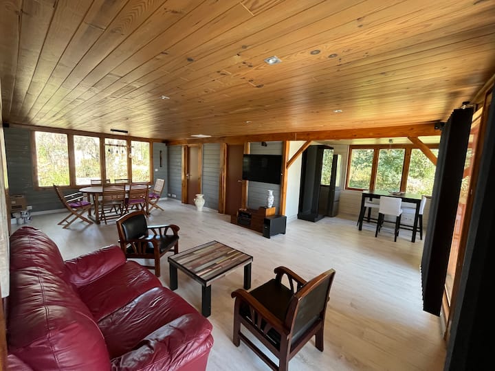 Maison Typique Landaise En Bord De Lac Et De Forêt - Gastes