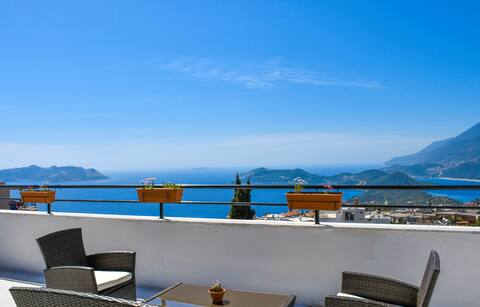 Large terrace with sea views

1+1 apart daire