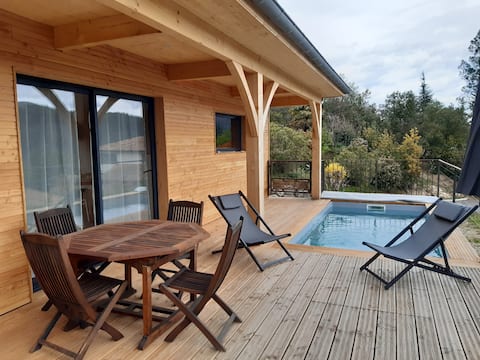 Les Chalets du Boucillon-Chalet Lilas 4* swimming pool