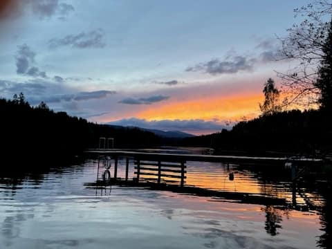 House on the lake (4/4), summer dream with enjoyment & nature