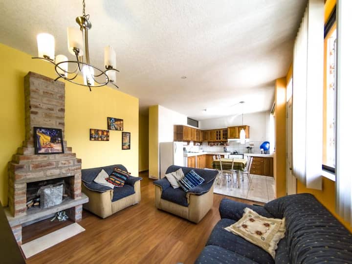 Beautiful and spacious apartment with fireplace Serviced apartments