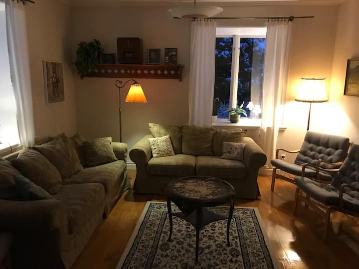 Centralt Belägen Villa Med Lugnt Läge Nära Siljan - Leksand