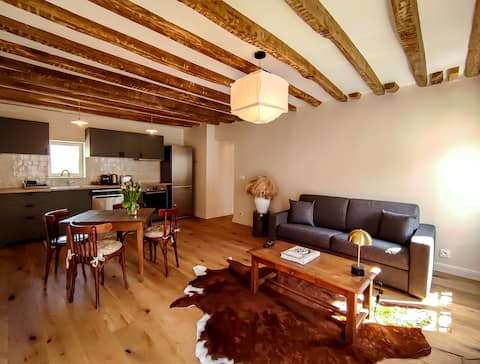 Renovated 70 m² duplex in the center of Mortagne-au-Perche