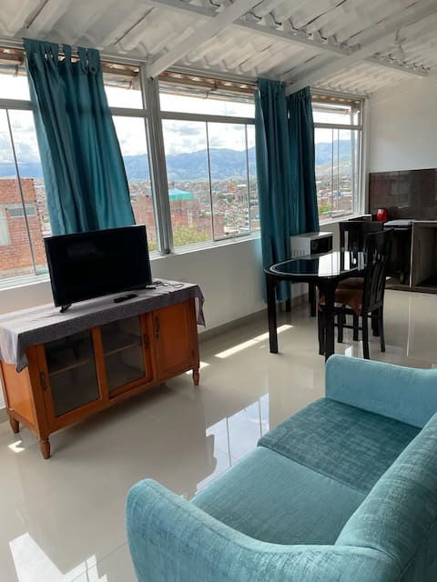 5Departamento with terrace in the historic center