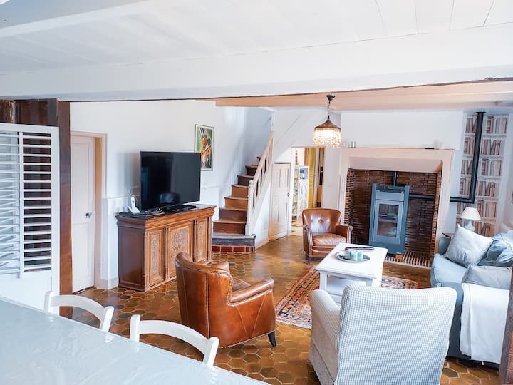 Maison De Charme - Piscine Chauffée - 8 Personnes - Villers-sur-Mer