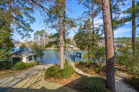 Lakefront retreat with boat ramp and dock