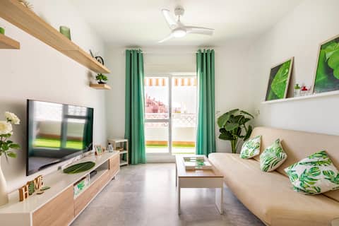 Top Airbnb: Apartment with pool (seasonal) - Atlantic en Rota