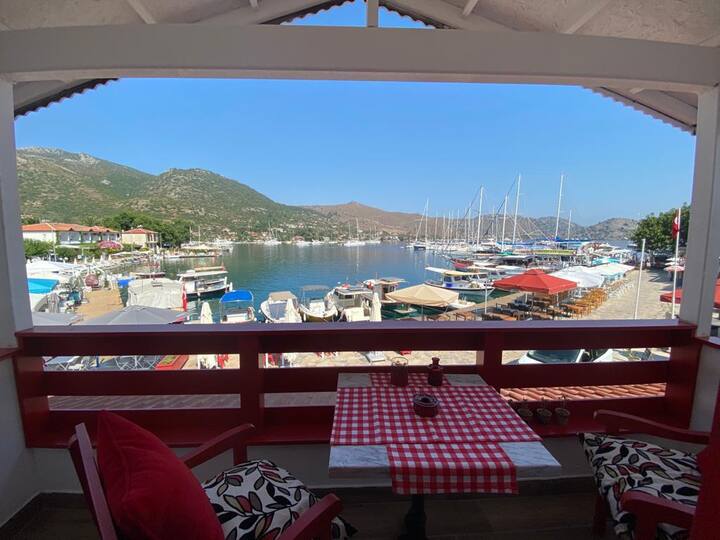 Selimiye marinada, manzaralı, balkonlu daire Airbnb