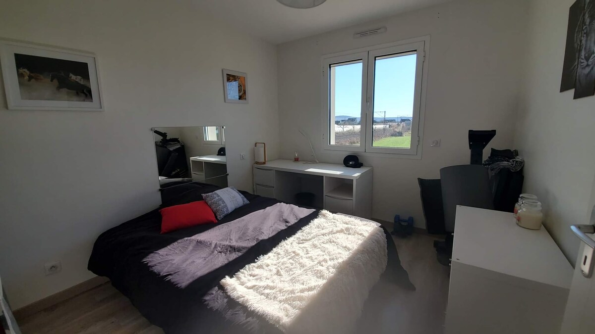 Habitación 1 (vistas de los Pirineos)