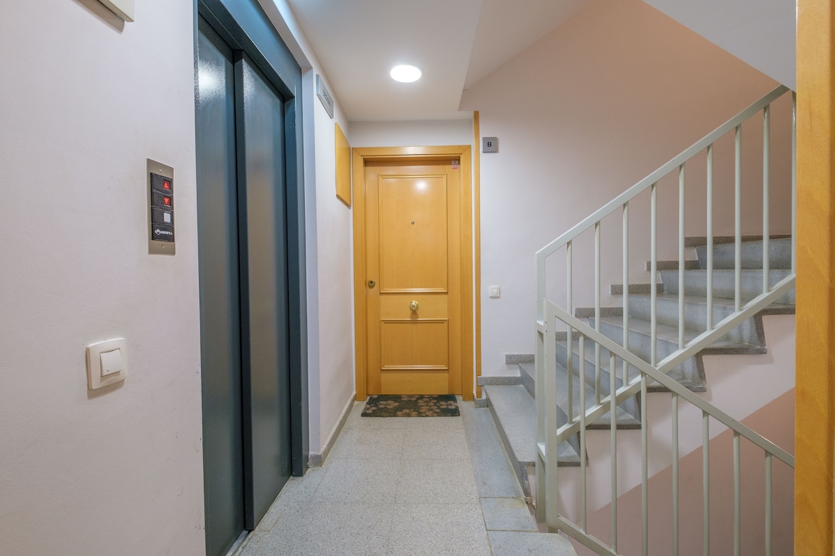 Elevator at Miraparc Salou in Tarragona
