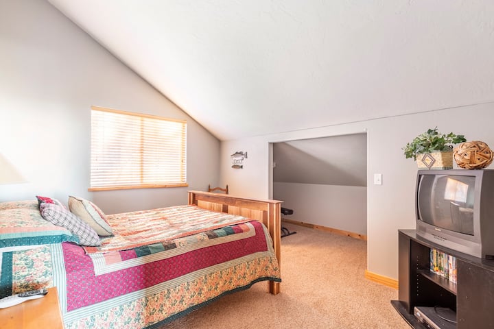 Riblja soba, nazvana po ribljim ukrasima (spavaća soba na katu)