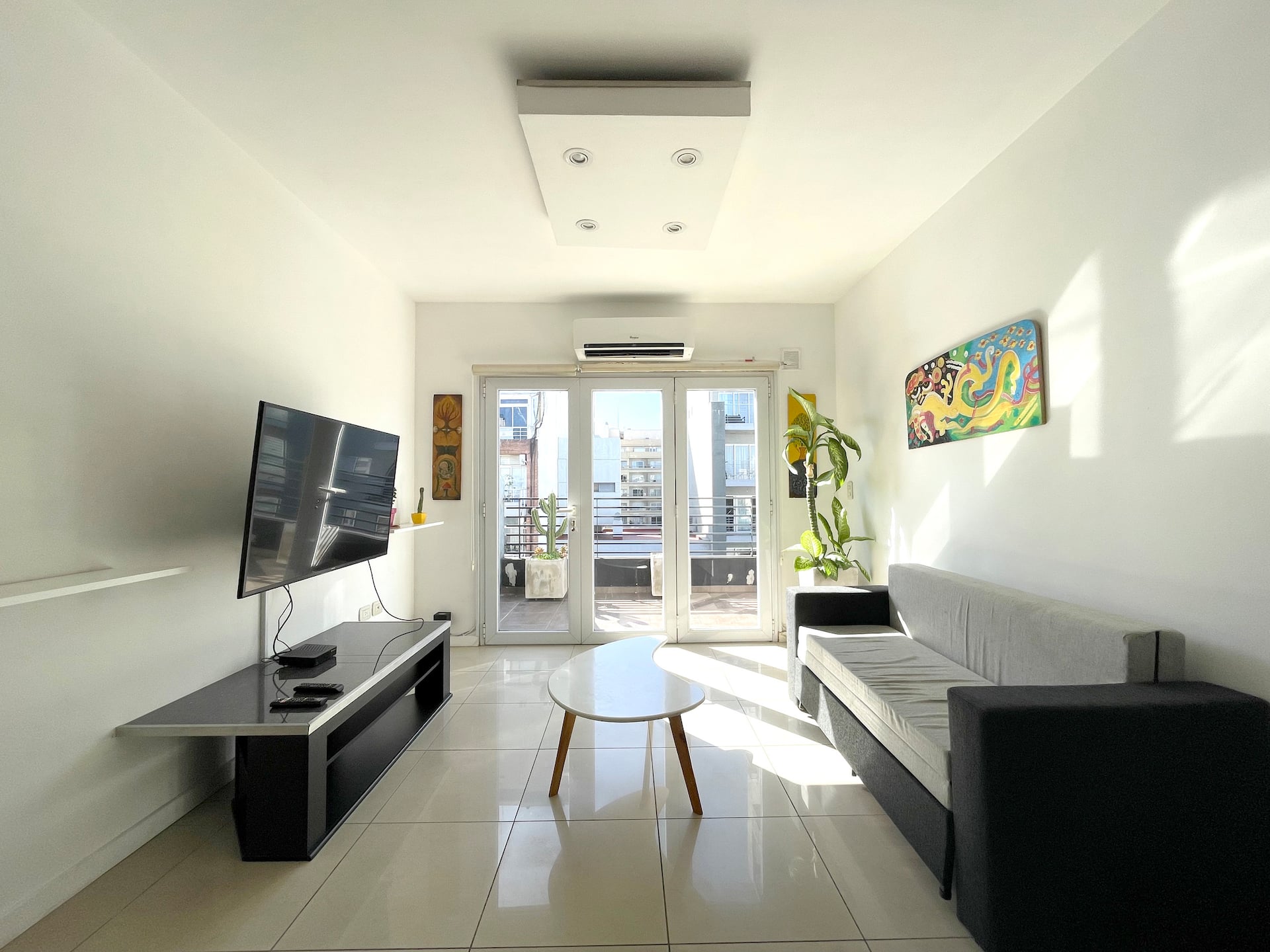 Квартира с 1 спальней и балконом в Villa Crespo