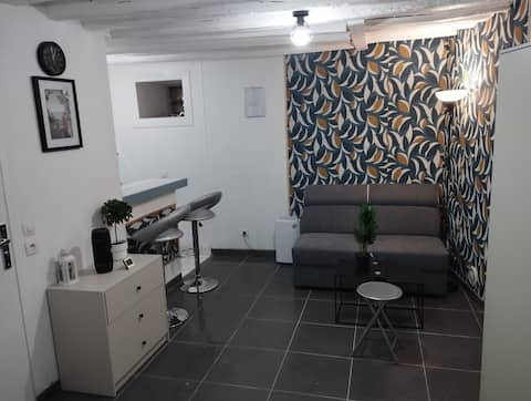 Equipped studio near Paris CDG Airport