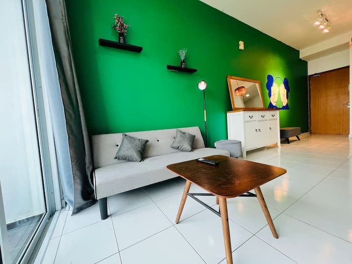 1b1r Senai Garden Apartment Near Airport&jpo - Senai