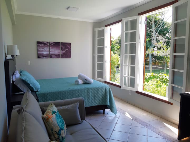 Studio 5 min from the beach (WiFi 1 GB) Houses for Rent in Morro das