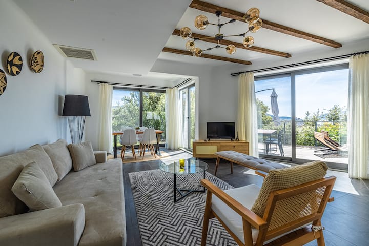 Cozy Luxury Villa In Bodrum Center & Private Pool - Gümbet