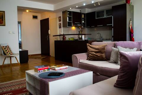 Cozy and modern apartment in Sarajevo.