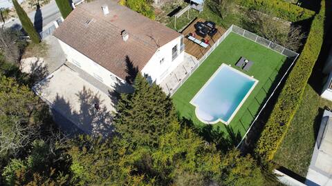 Villa with pool in Vallon Pont d'Arc