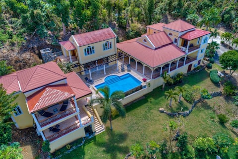 Villa Ariana BVI, 12 guests, Pool, Smugglers Cove