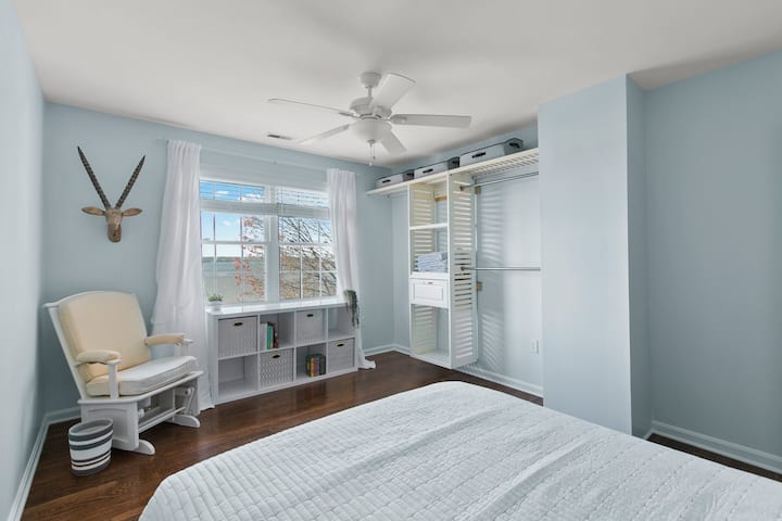 Queensize slaapkamer