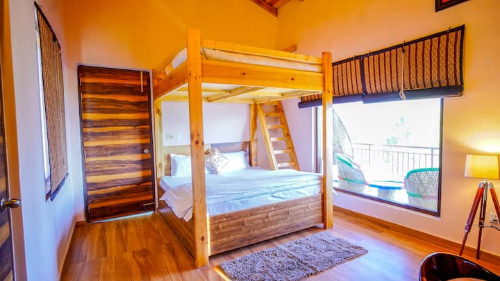 Slaapkamer 3 met stapelbedden voor kinderen